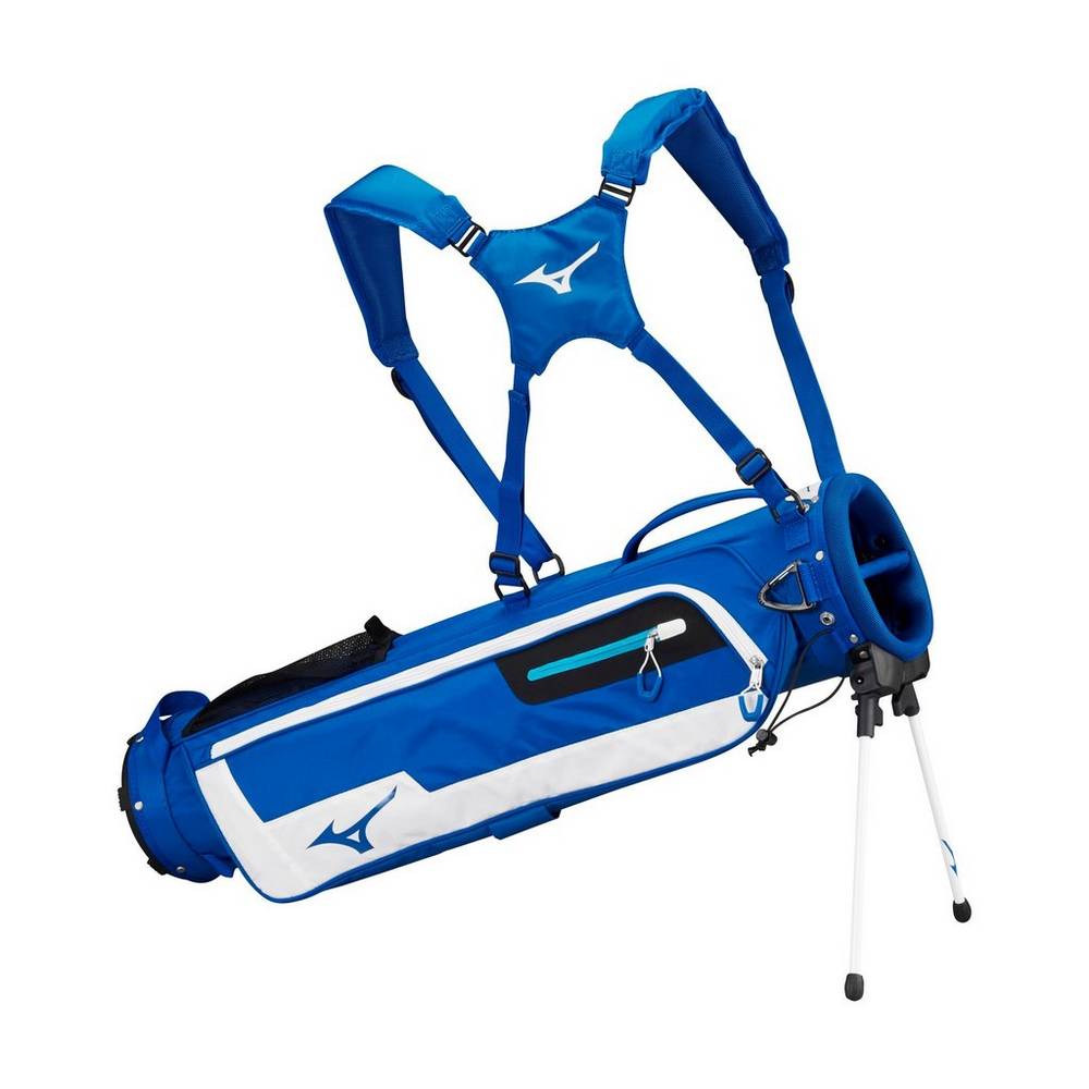 Bolsa Golf Mizuno BR-D2 Carry Hombre Azules/Blancas Comprar FHGJ-87429